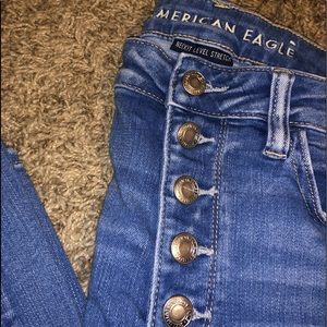 (SOLD ON MERCARI) AE Super Hi-Rise Jegging